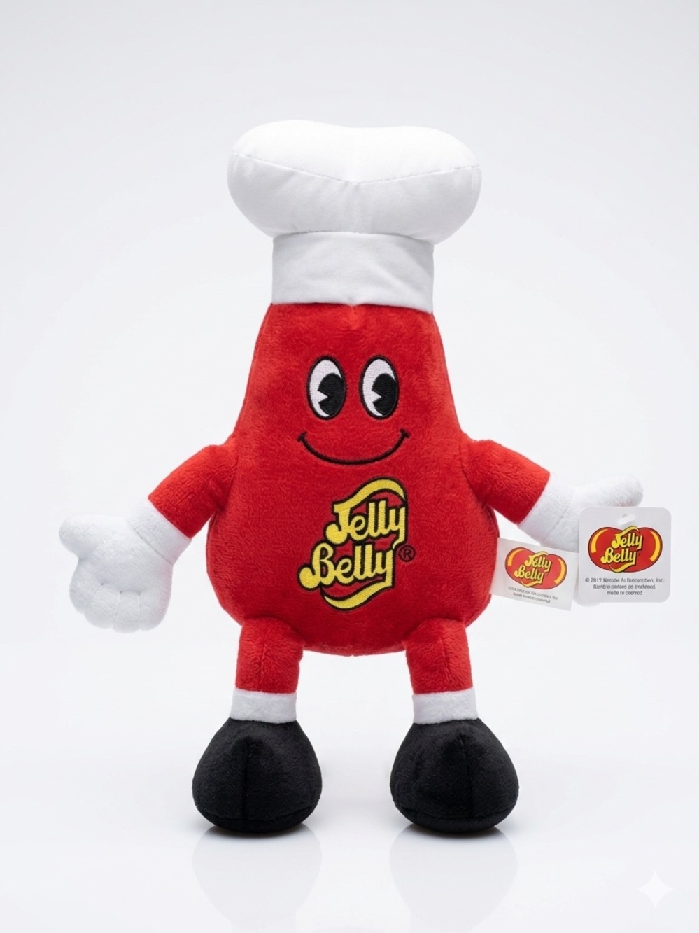 Jelly Belly Red Chef Bean Plush Stuffed Toy 2023 Candy Mascot NWT